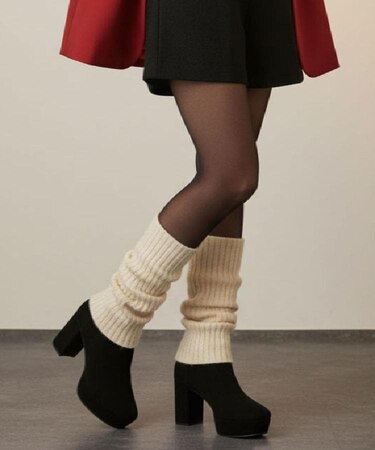 ゆる傾斜ショートブーツ