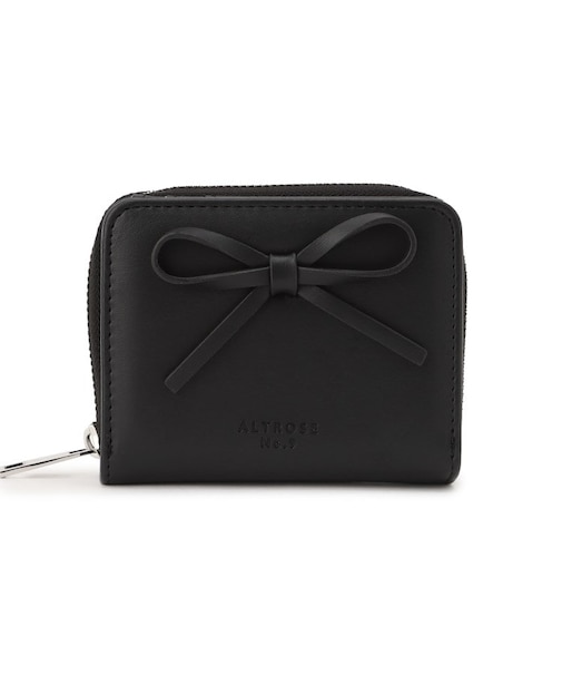 リボン二つ折り財布