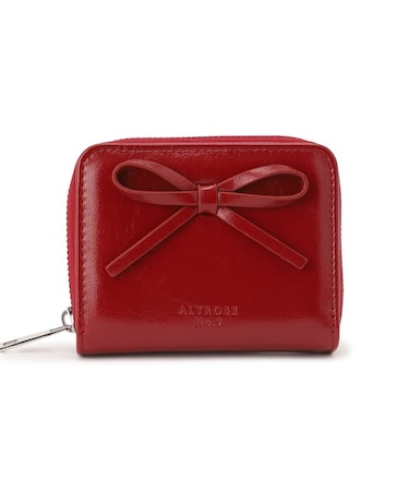 リボン二つ折り財布