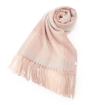 ソフトタッチチェックストール