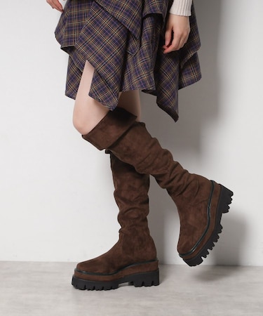 【1足で5パターンで楽しめる】マルチWAYダブルトラックソールブーツ