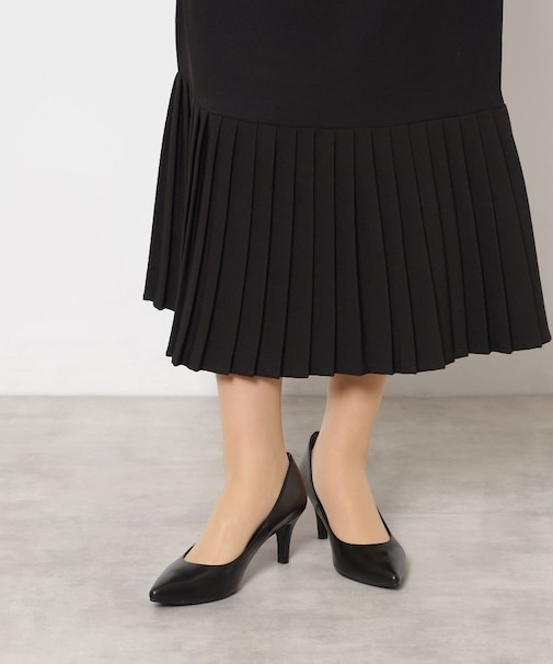 【12時間パンプス】約7.5cm 歩きやすくて疲れにくい