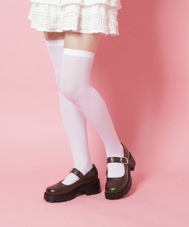 ストラップ付パンプスメリージェーン