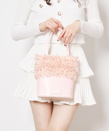 【VALENTINE Collection】ギャザーチュールバッグ