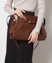 ベルトデザインショルダーバッグ