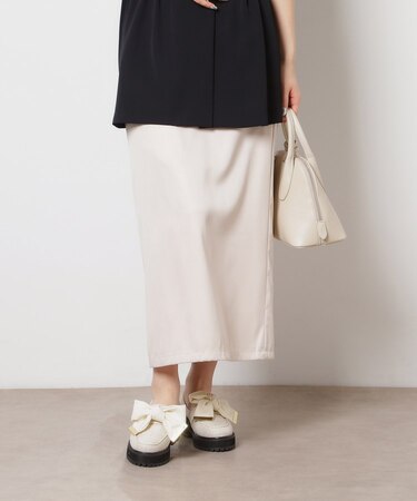 リボン厚底ローファー レイン対応