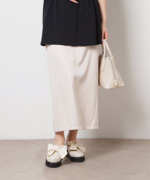 リボン厚底ローファー レイン対応