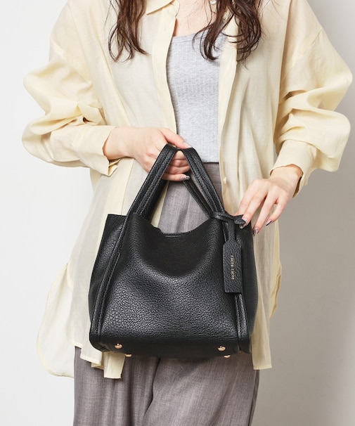 ミニショルダー付きミニトートバッグ