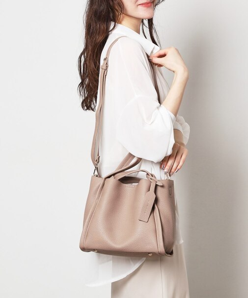 ミニショルダー付きミニトートバッグ