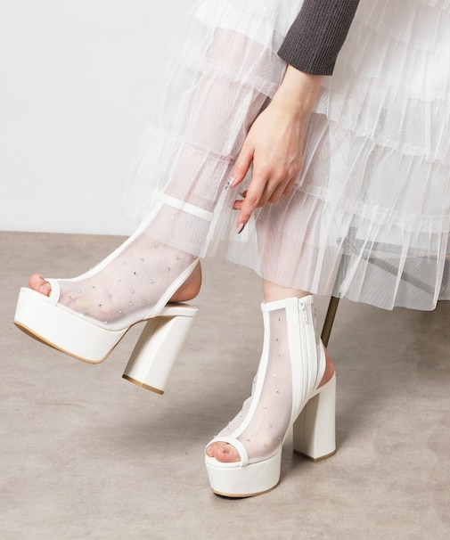 【ラク盛り/ブーサン】リピーター続出／脚長美脚 ビジューブーサン