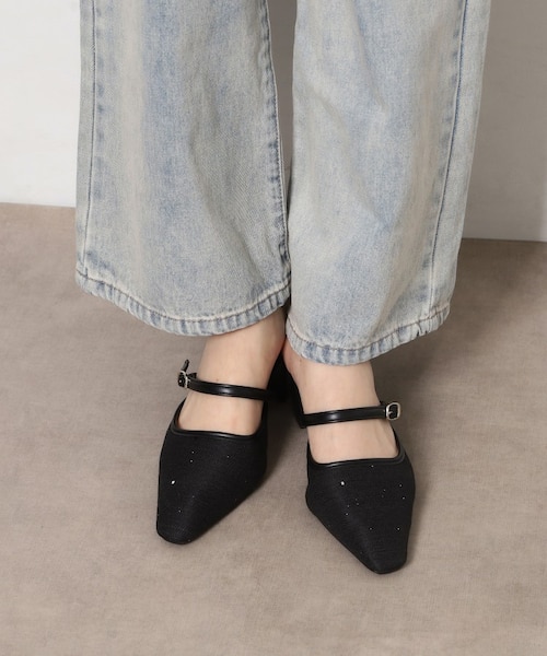 BIGリボン2WAYミュール｜エスペランサの通販｜&mall（アンドモール