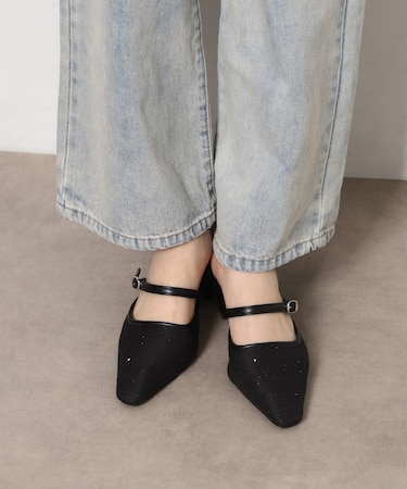 BIGリボン2WAYミュール