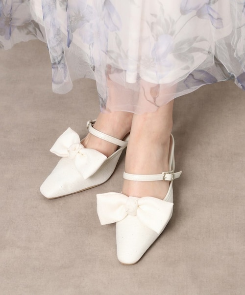 BIGリボン2WAYミュール｜エスペランサの通販｜&mall（アンドモール