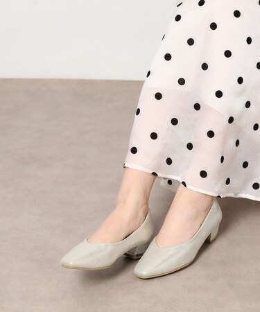 クッションスクエアヒール