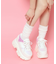 グリッター厚底スニーカー