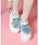 ハートチャーム付き厚底
