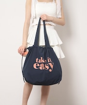 まとまる巾着トートバッグ