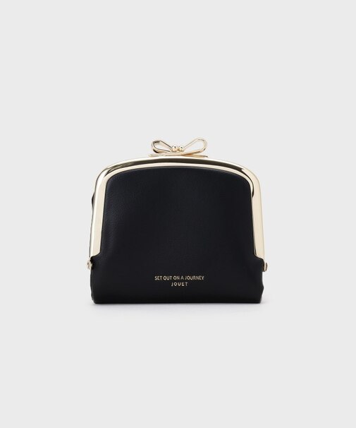 【新生活・新学期】りぼん口金具2つ折り財布