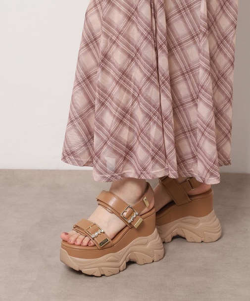 ビジューベルトスニーカーソールスポサン