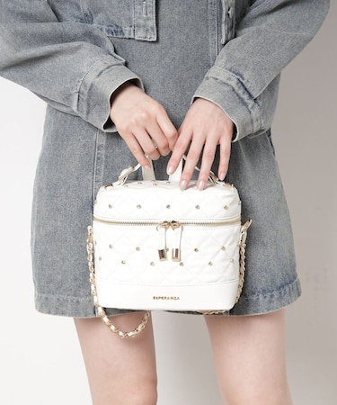 ビジューバニティバッグ