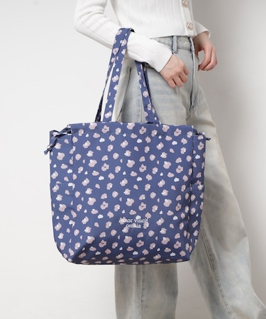 アニマルプリントトート