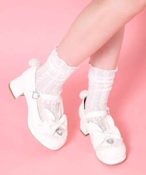 夢見るウサギパンプス