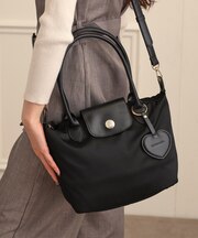 2WAYショルダー付きナイロントート