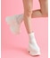厚底ソックスブーツ