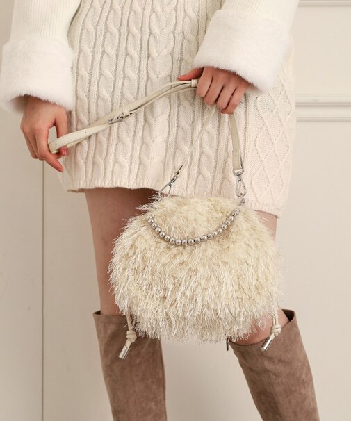 【EC限定】シャギーショルダーバッグ