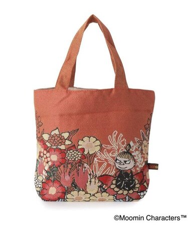 MOOMIN ゴブランバッグ 花と一緒に