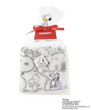 ◆SNOOPY イニシャルミニタオル A
