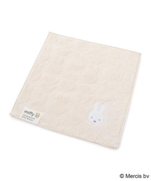 ◆Dick Bruna miffy エンボスミニタオル