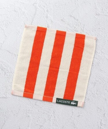 ◆ラコステ タオルハンカチ Lアミ