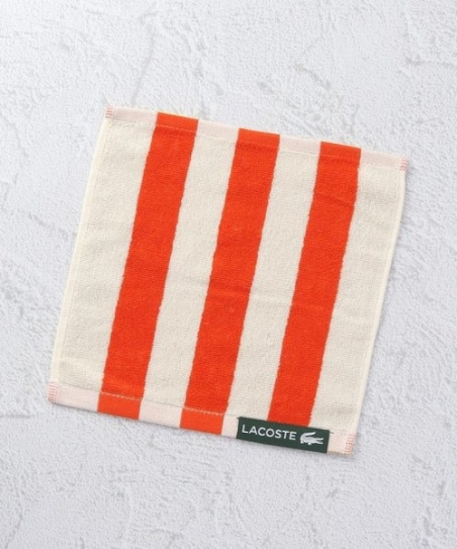 ◆ラコステ タオルハンカチ Lアミ