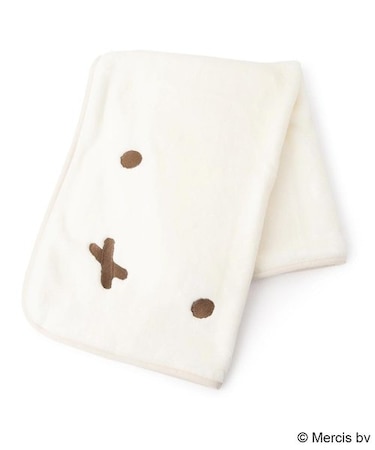 【あったか】Dick Bruna miffy ひざ掛け アップフェイス
