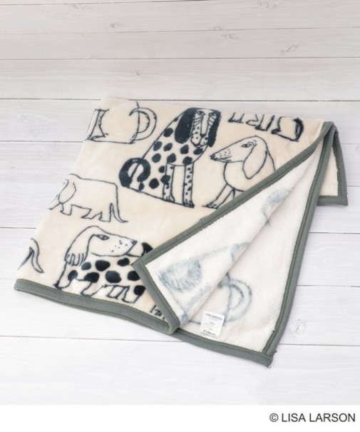 【あったか】LISA LARSON リサ・ラーソン ブランケット