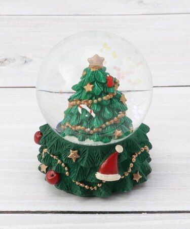 ◆【クリスマス】スノーグローブ ツリーベースツリー