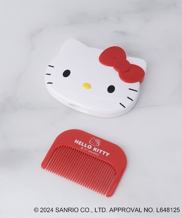 ◆ハローキティ ダイカットミラー＆コーム