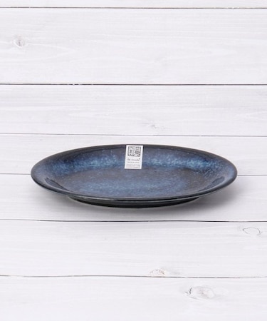 ◆窯変 中華 楕円皿