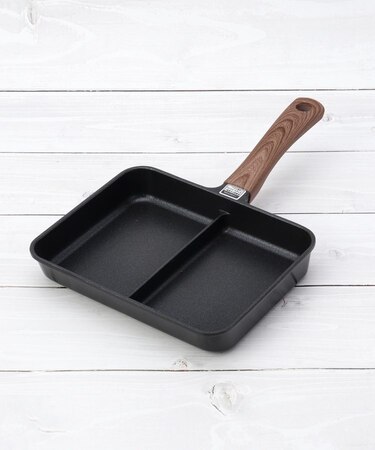 CB IH対応二品同時に作れるフライパン