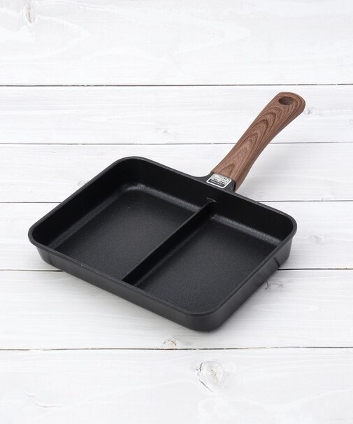 CB IH対応二品同時に作れるフライパン