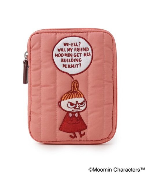 ◆MOOMIN マルチケース ムスッとポーズ