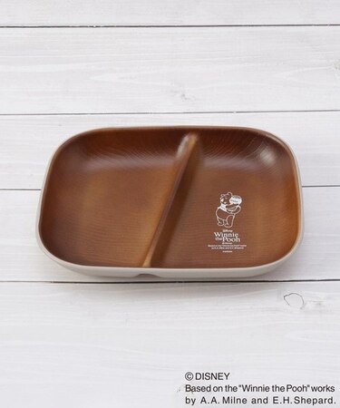 ◆ディズニー 『くまのプーさん』 仕切プレート FUN