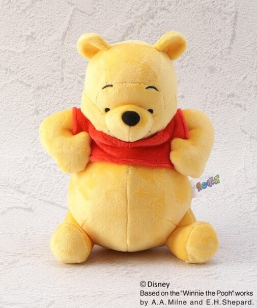 ディズニー 『くまのプーさん』 ぬいぐるみ ファニーポーズ オナカ