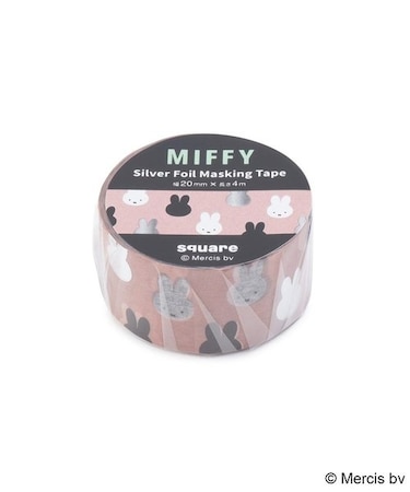 ◆Dick Bruna miffy 銀箔マスキングテープ