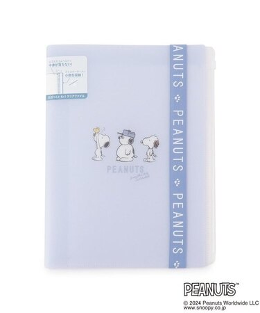 ◆SNOOPY ロゴベルト付クリアファイル 6P