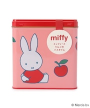 Dick Bruna miffy バスセット スクエア缶 りんご