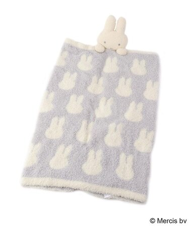 【あったか】Dick Bruna miffy マスコット付ブランケット