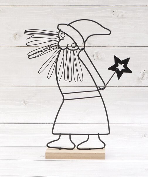 ◆【クリスマス】ワイヤードデコ サンタ