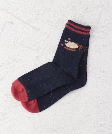 ◆NEP ひつじクルーソックス